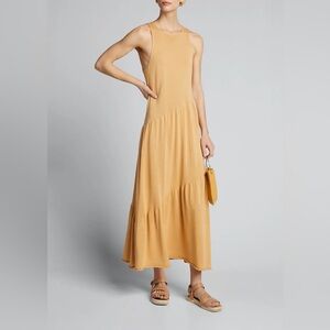 Vince tiered tank midi sweater dress